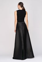 Load image into Gallery viewer, KU Isabela Walk Thru Skirt Black