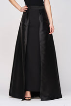 Load image into Gallery viewer, KU Isabela Walk Thru Skirt Black