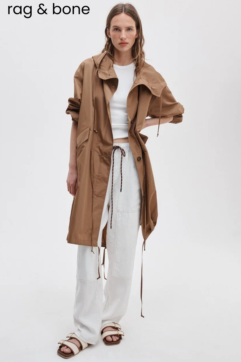 Declan Taffeta Parka – The Blue Collection