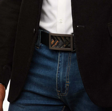 Load image into Gallery viewer, Brackish Men's Belt Black Jack