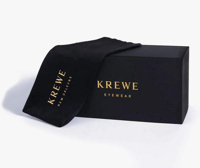 Krewe 4 Sunglasses Travel Case – The Blue Collection display picture 1