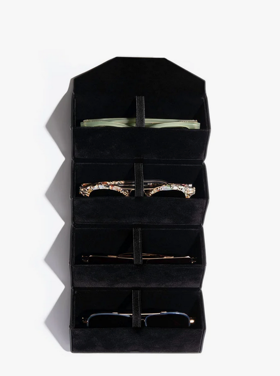 Krewe 4 Sunglasses Travel Case – The Blue Collection display picture 2