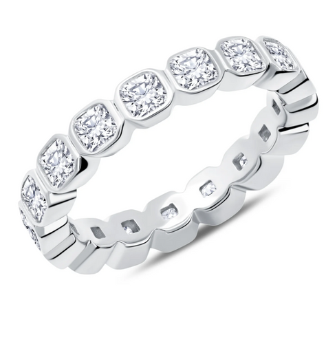Crislu Opulence Ring Finished in Pure Platinum SKU: 9011625R50CZ