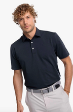 Load image into Gallery viewer, Southern Tide Brreeze Performance Polo Heather Caviar