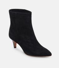 Load image into Gallery viewer, Dolce Vita Dee Bootie Nero Suede Black