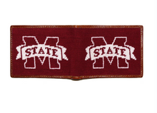 Load image into Gallery viewer, Smathers &amp; Branson Bi-Fold Wallet Mississippi State