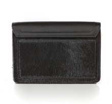 Load image into Gallery viewer, Bene Samuel Stadium Bag Black/Black Calf Hair