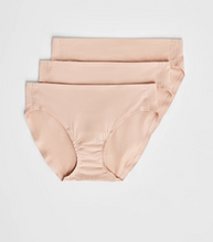 Load image into Gallery viewer, Spanx Pima Cotton Bikini Box of 3 Beige