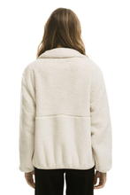 Load image into Gallery viewer, Aviator Nation Teddy Apres 1/2 Zip Jacket