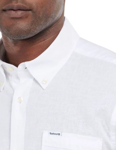 Barbour Men's Nelson Tailored Shirt White
