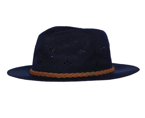 Barbour Flowerdale Tribly Summer Hat Navy