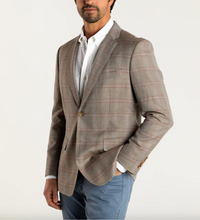 Load image into Gallery viewer, Duck Head Grier Plaid Sport Coat Walnut