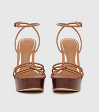 Load image into Gallery viewer, Paige Hailey Sandal Cognac Leather