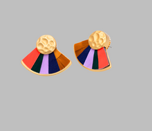 Load image into Gallery viewer, Brackish Fan Earring Tolleson