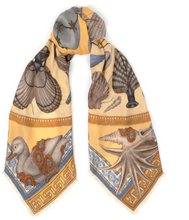 Load image into Gallery viewer, Sabina Savage England Mythos Dancing Delphinus Scarf Square 135