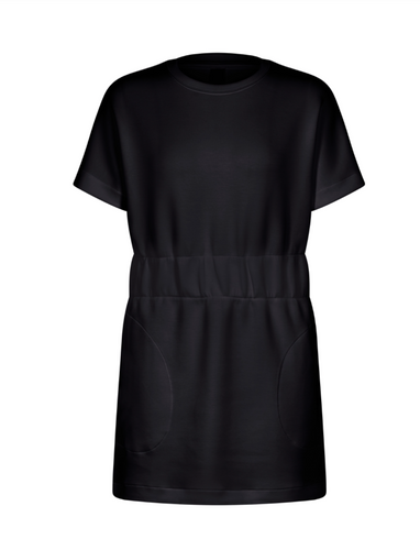 Spanx Airessential Cinched T Shirt. Black