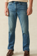 Load image into Gallery viewer, Faherty Terry 5 Pocket Indigo Wash