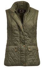 Load image into Gallery viewer, Barbour Ladies Otterburn Vest Olive