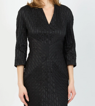 Load image into Gallery viewer, HH Corsica Stretch Dress Black