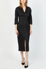 Load image into Gallery viewer, HH Corsica Stretch Dress Black
