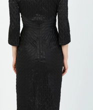 Load image into Gallery viewer, HH Corsica Stretch Dress Black