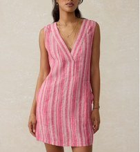 Load image into Gallery viewer, Faherty Azure Dress Granita Stripe