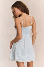 Load image into Gallery viewer, LSF Docile Mini Dress Blue