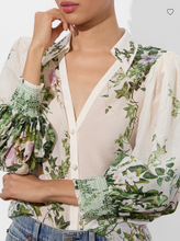 Load image into Gallery viewer, AO Charis Blouse Ivy Romance
