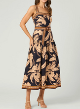 Load image into Gallery viewer, Kora Dress Navy/ Khaki
