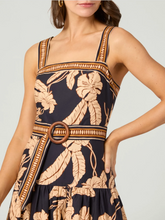 Load image into Gallery viewer, Kora Dress Navy/ Khaki
