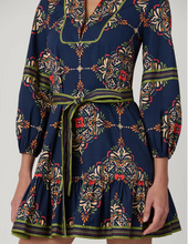 Load image into Gallery viewer, Evans Dress Navy Multi