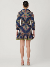 Load image into Gallery viewer, Evans Dress Navy Multi