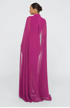 Load image into Gallery viewer, Phillipa Cape Gown Sangria