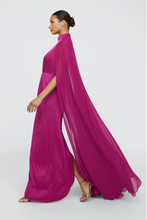 Load image into Gallery viewer, Phillipa Cape Gown Sangria
