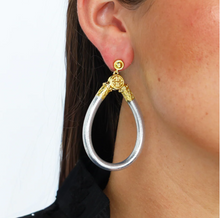 Load image into Gallery viewer, Silver BuDhaGirl Earring