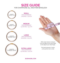 Load image into Gallery viewer, Champagne BuDhaGirl Bangles