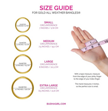 Load image into Gallery viewer, Gold BuDhaGirl Bangles