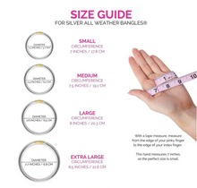 Load image into Gallery viewer, Silver BuDhaGirl Bangles