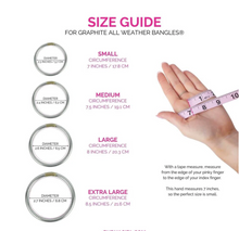 Load image into Gallery viewer, Graphite BuDhaGirl Bangles