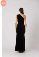 Load image into Gallery viewer, Ola Velvet Gown Jet