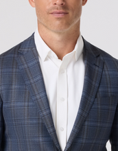 Load image into Gallery viewer, Lavalle Blazer Navy Multi Windowpane