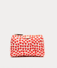 Load image into Gallery viewer, Small Cosmetic Bag Hearts