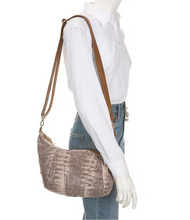 Load image into Gallery viewer, Morgan Spotted Smoke Hobo Bag