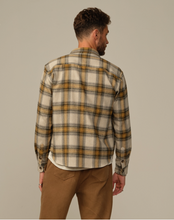 Load image into Gallery viewer, Men's Accord Flannel Shirt Mustard Plaid