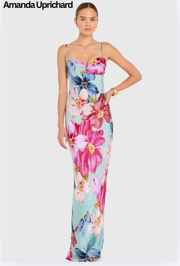 Ira Maxi Dress Blue Multi