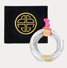 Load image into Gallery viewer, Silver BuDhaGirl Bangles