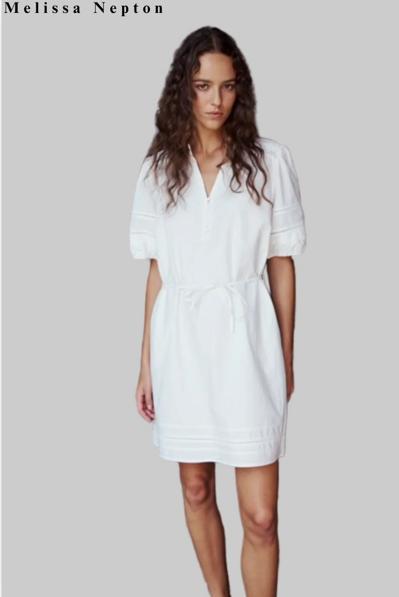 gabriella mini dress GABRIELLA DRESS-Off White Medium