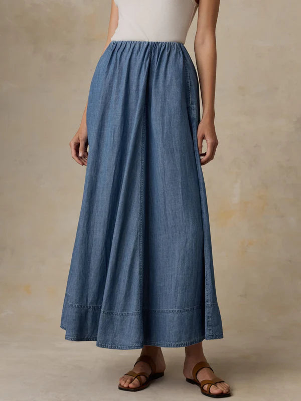 Chambray Nera Skirt – The Blue Collection