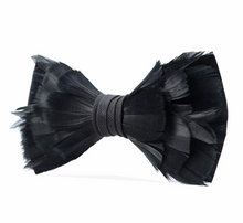Load image into Gallery viewer, Brackish Bow Tie Rice Black