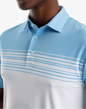 Load image into Gallery viewer, Southern Tide Men&#39;s Driver Heather Eaton Polo Shirt Heather Heritage Blue